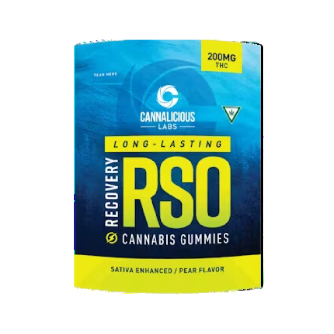 Cannalicious Labs - 200mg RSO Gummy Recovery - Pear