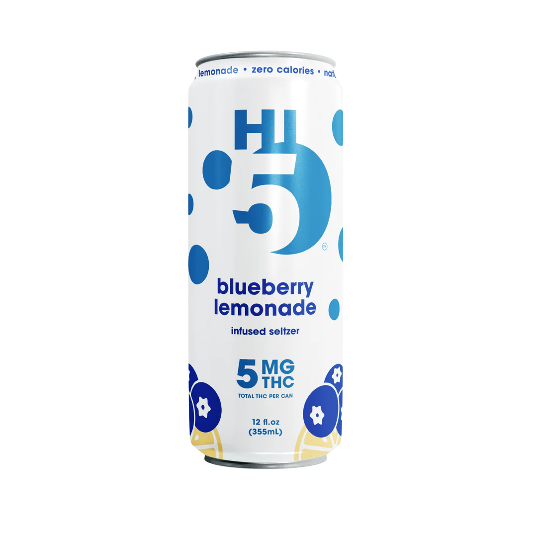 Hi5 - Blueberry Lemonade - 5mg - THC Seltzer