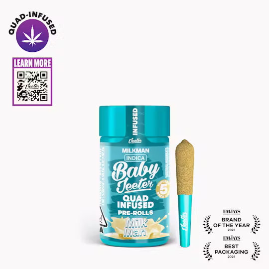 MilkMan | Baby Jeeter Quad-Infused Pre-Rolls | 5pk | 2.5g