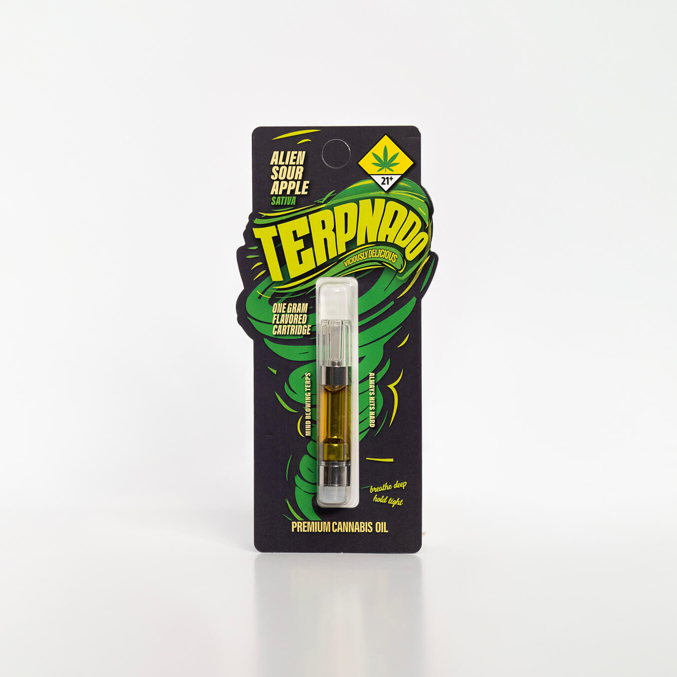Terpnado Alien Sour Apple (Sativa) 1g Cartridge