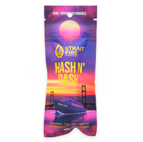 Strait Fire - Live Rosin Disposable 1g - Cap Junky