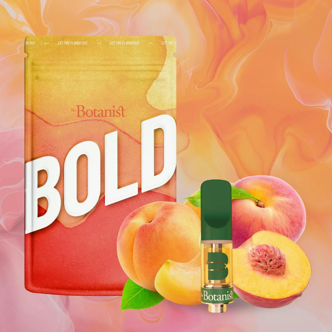 The Botanist BOLD - Peach - 1g - Vape Cartridge