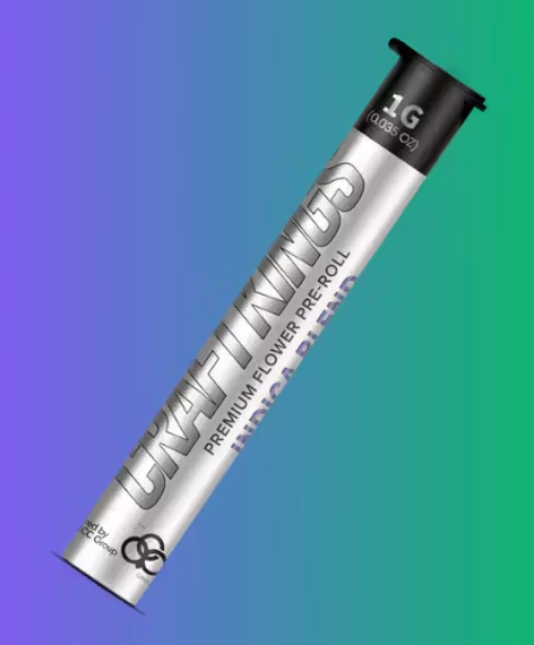 Craft Kings | Indica Blend | Preroll | Single | 1g (I)