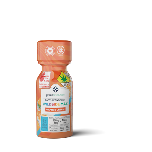 Wildside MAX Orange Cream 1:1 CBC Shot