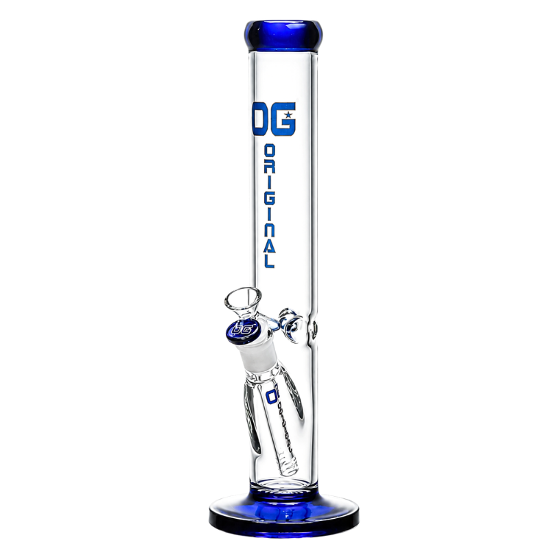 14" Coloured Rim Straight Shooter (Blue)