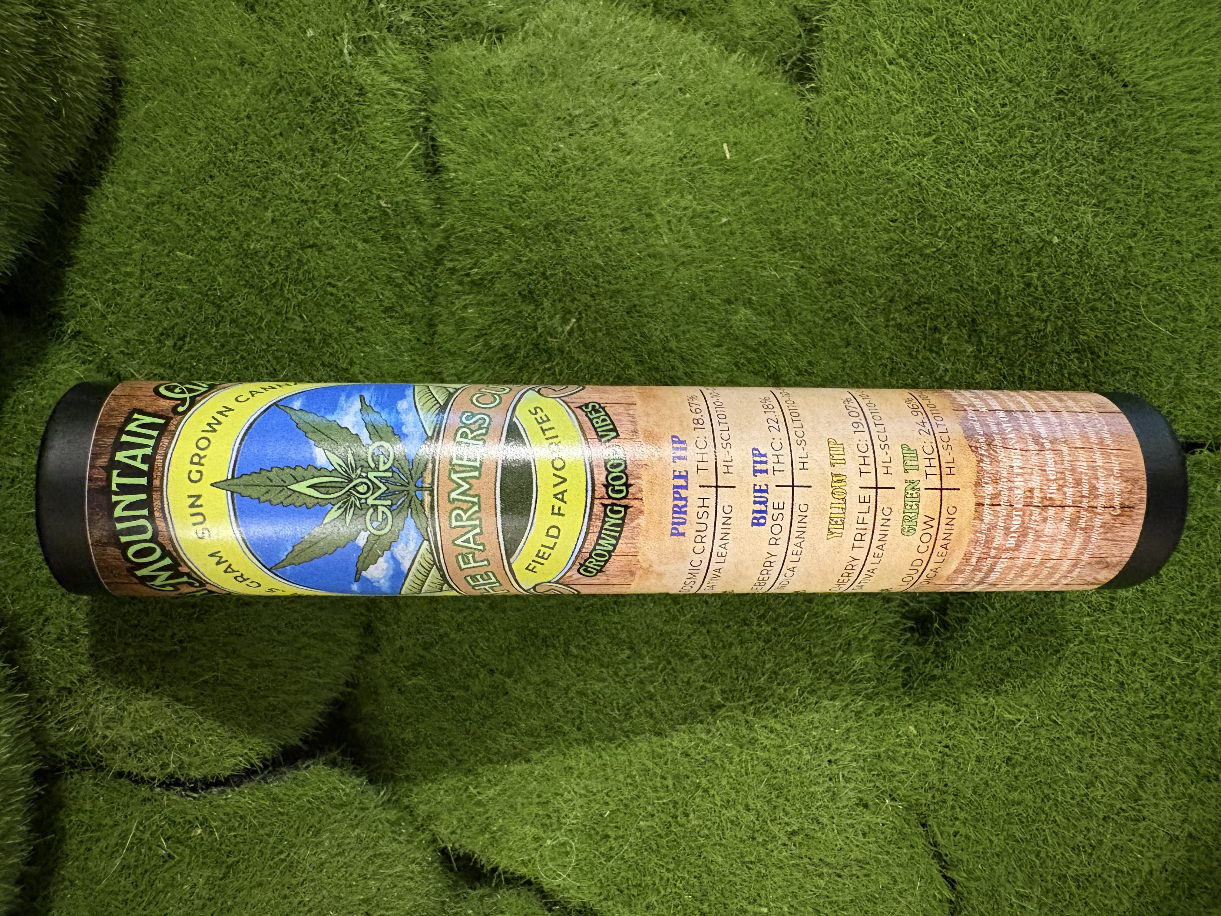 Pre Roll 4 Pack | Field Favorites: 4 Cultivar Variety Pack