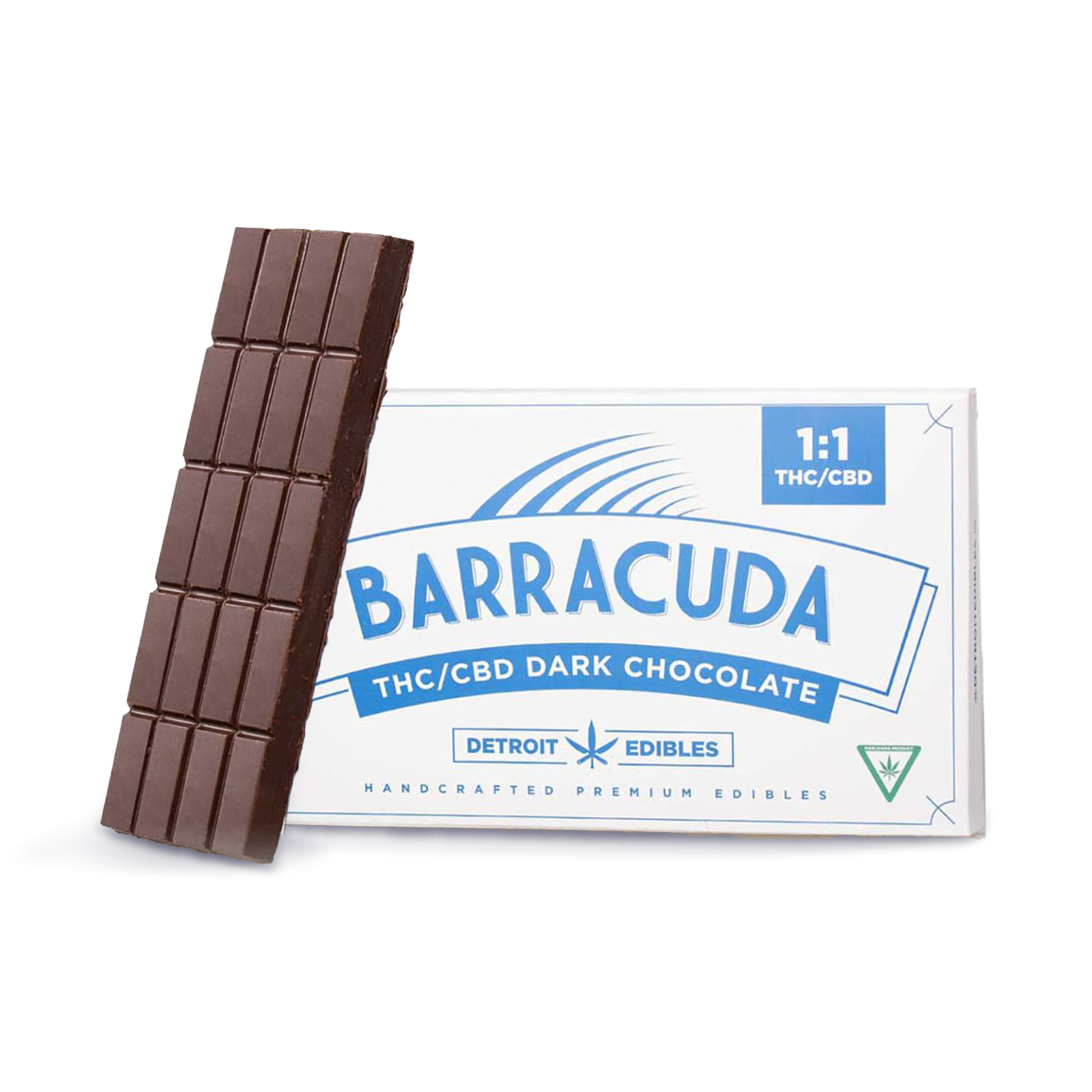 Dark Chocolate 1:1 Barracuda Bar | 200mg