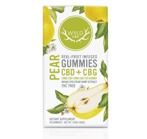HEMP Gummies | Pear | 2:1 CBD:CBG
