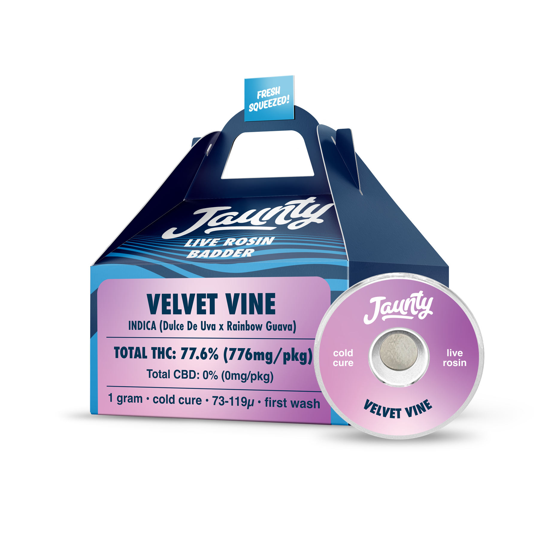 Velvet Vine | Cold Cure | Live Rosin | 1g