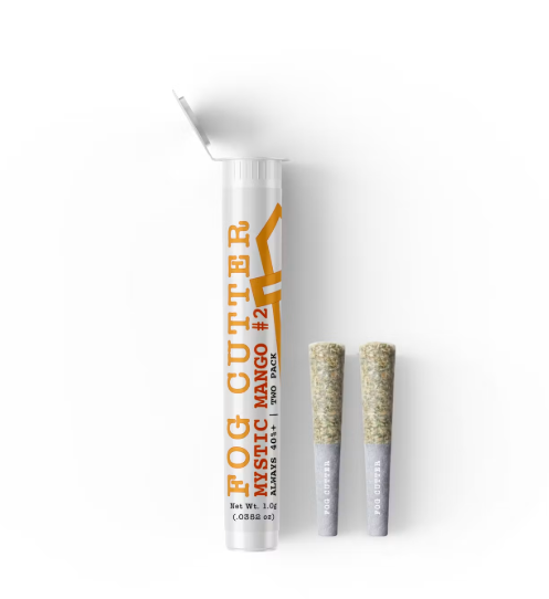 2pk .5g Infused Pre-Rolls | Mystic Mango | Fog Cutter