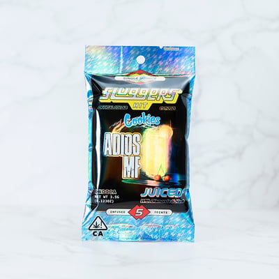 INFUSED PREROLL - 5PK - INDICA - ADIOS MF