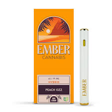 Ember | Peach Ozz (Distillate) Disposable 1g | Hybrid