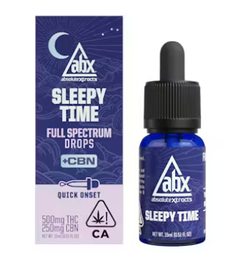 ABX Sleepy Time Solventless and CBN Drops 15ml