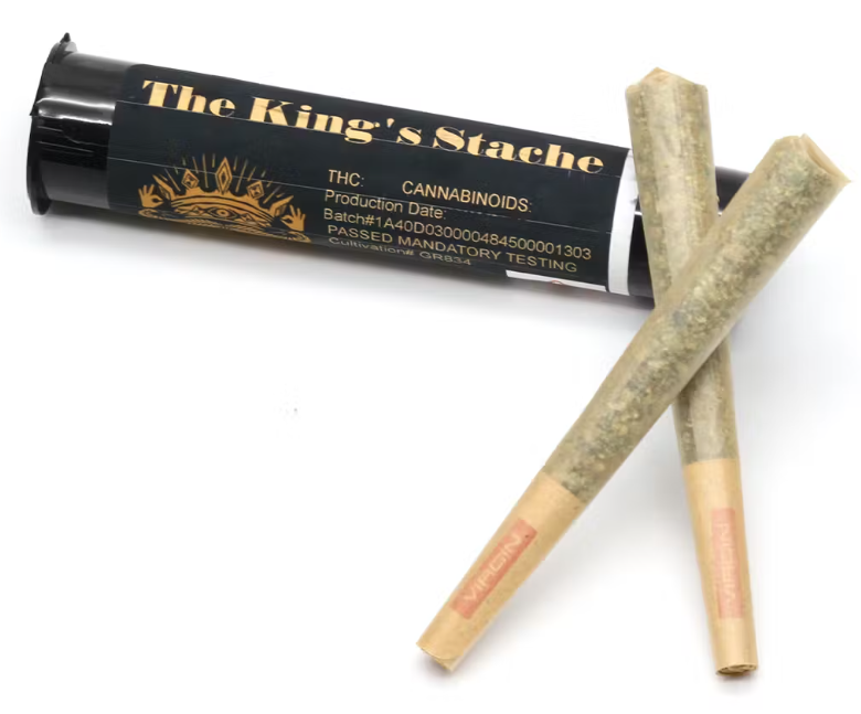The King's Stache - Super Tits Pre-roll 2-pack