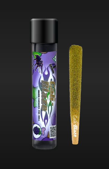 Cali Blaze - Grape - 1.2g Infused Preroll