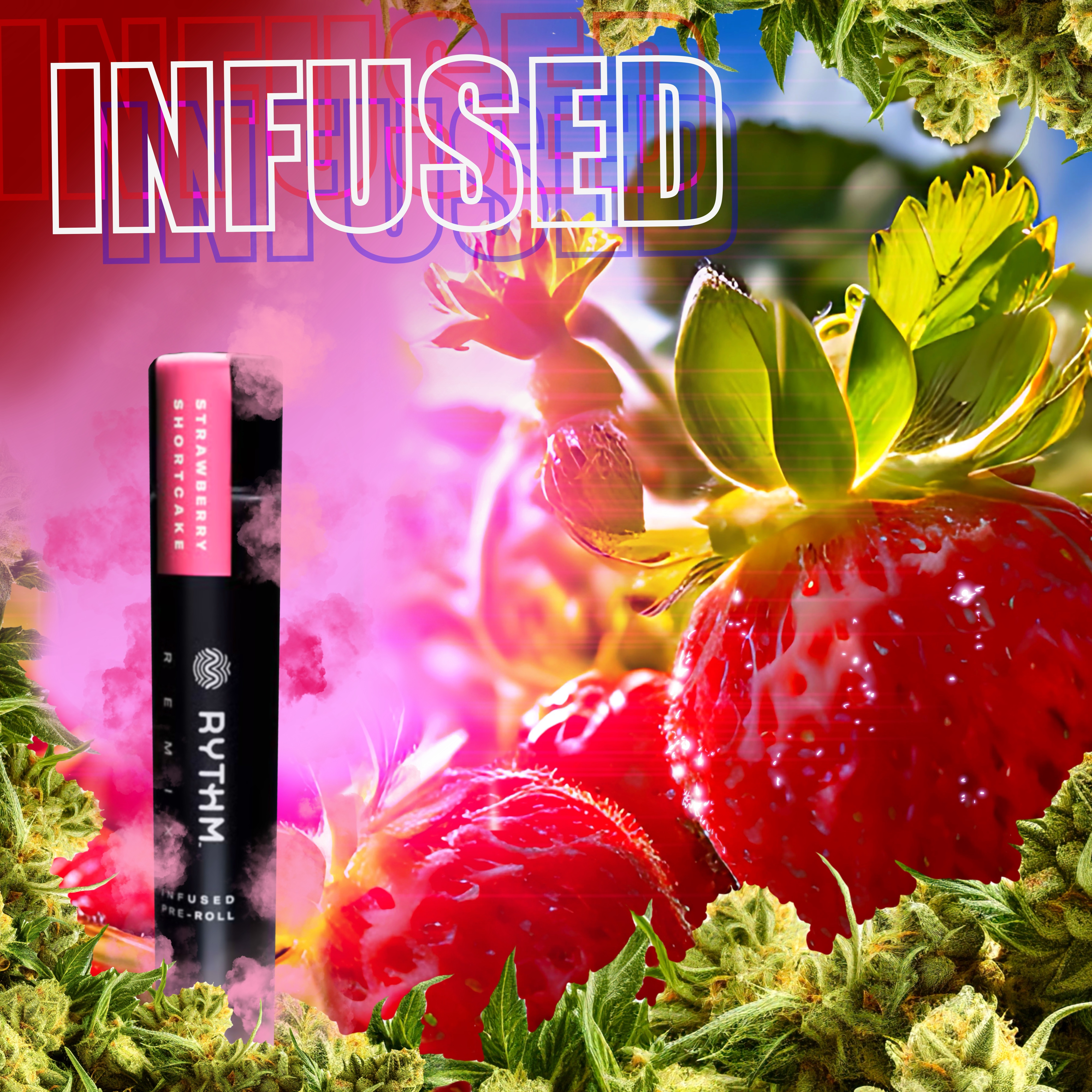Strawberry Shortcake | Pre-Roll | Single Infused | Indica |