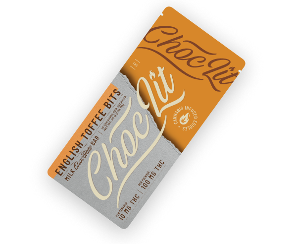 English Toffee Bits | 100mg Milk Chocolate Bar