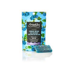 Smokiez Edible Scored Bar Blue Raspberry 100MG
