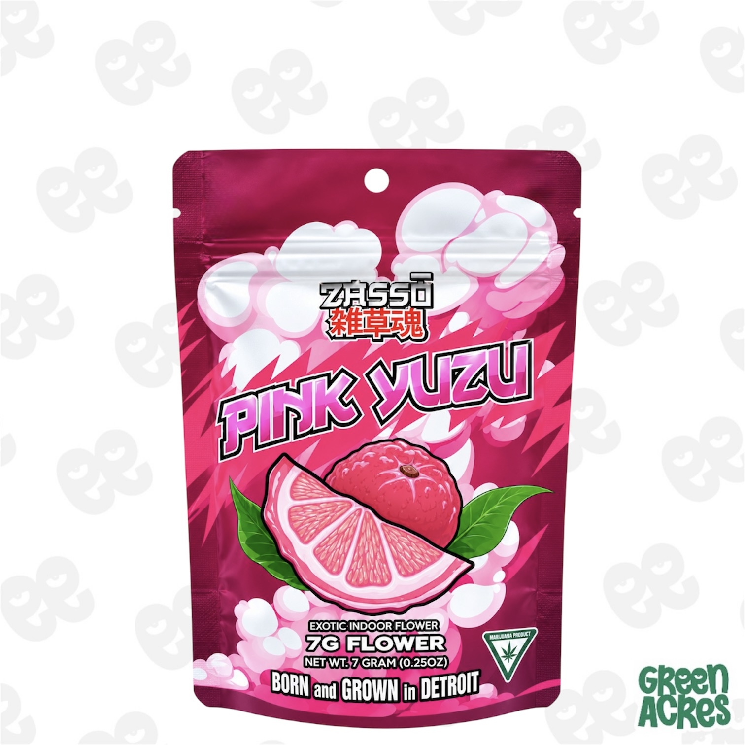 Zasso: Pink Yuzu 7G Prepack