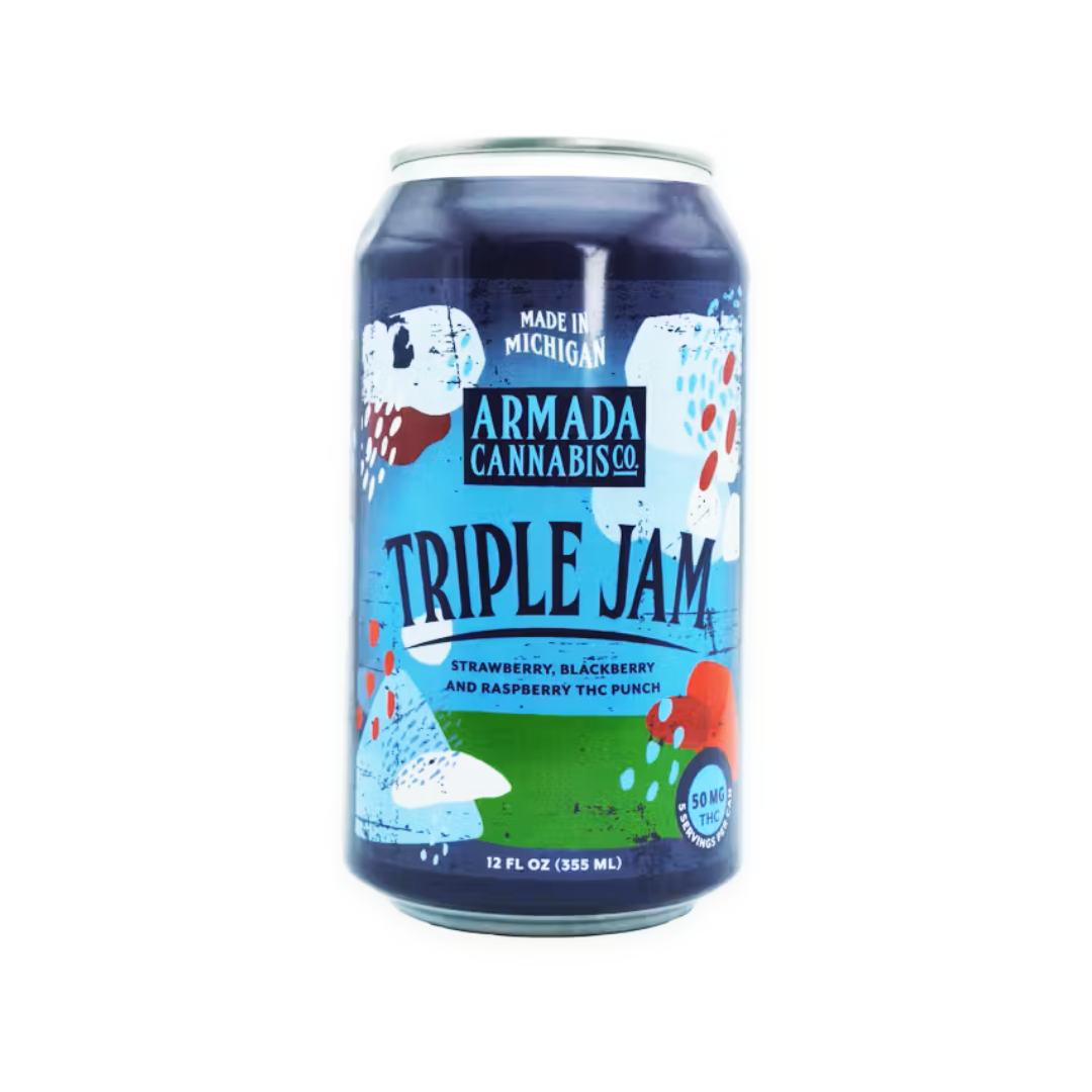 Armada Beverage Co - 50mg Drink - Triple Jam