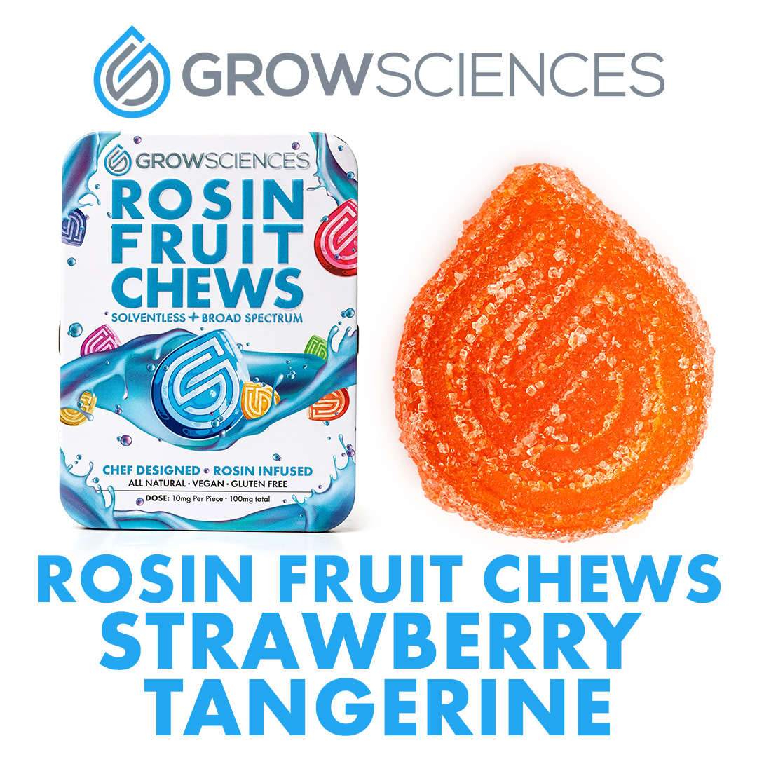 100mg <10x10mg> Rosin Fruit Chews (Strawberry Tangerine)