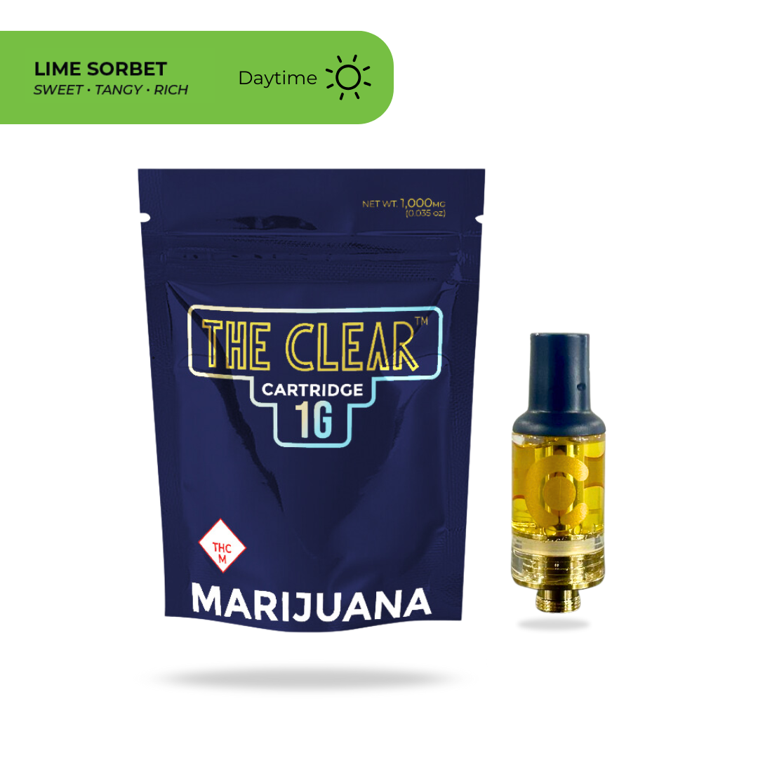 The CLEAR Original Cartridge 1000mg | Lime Sorbet