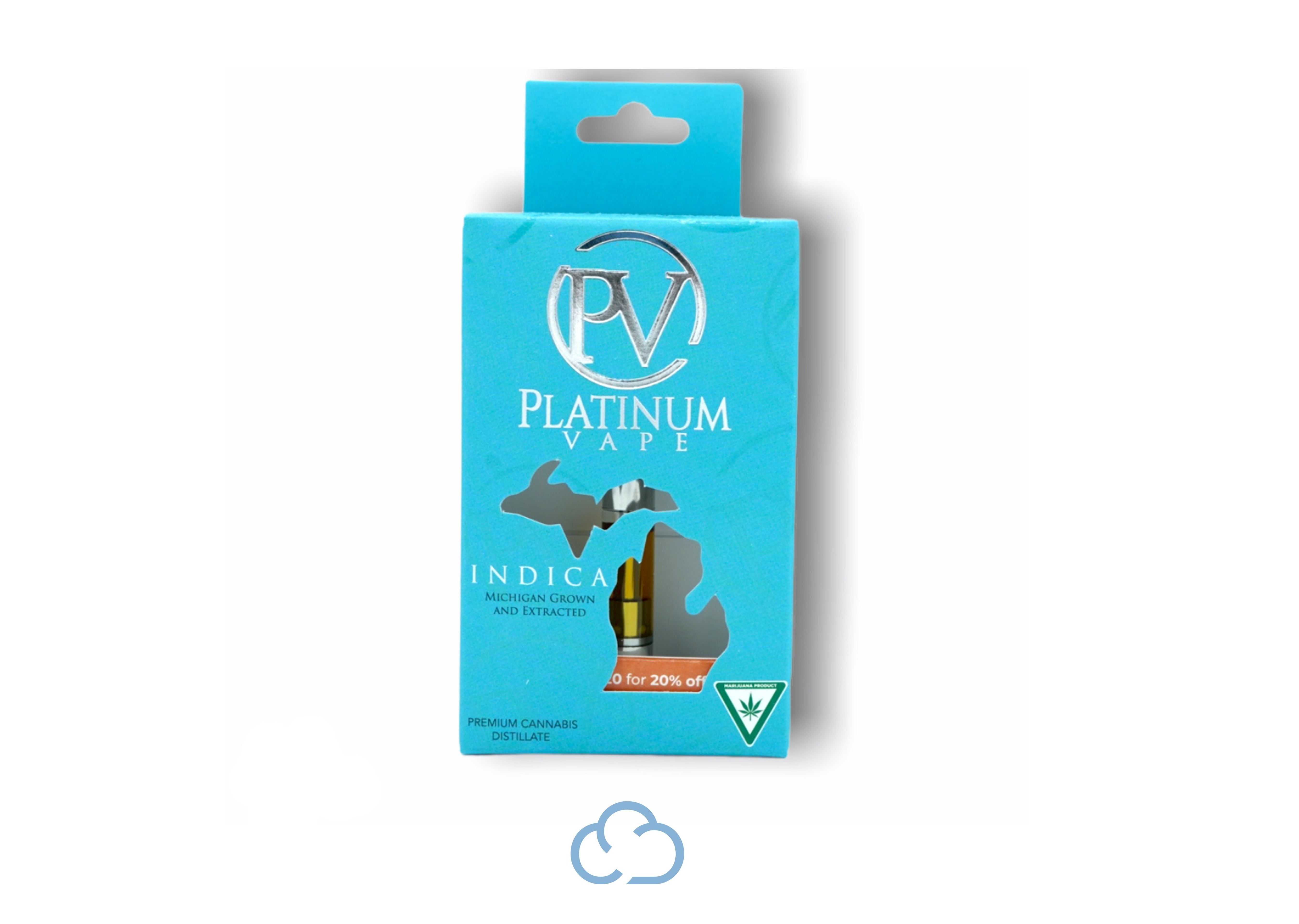 Platinum Vape - Cartridge 1g - Apples & Bananas - Indica