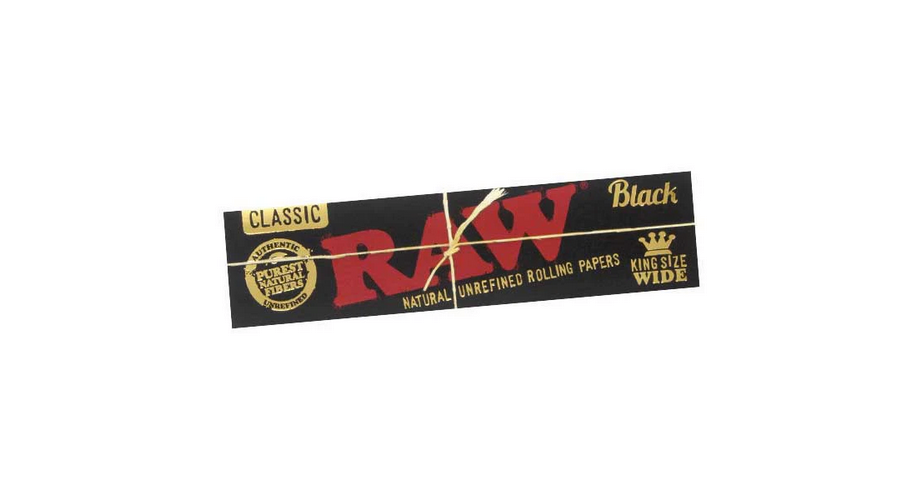 Classic Black Wide King Size -Rolling Papers (33pk)