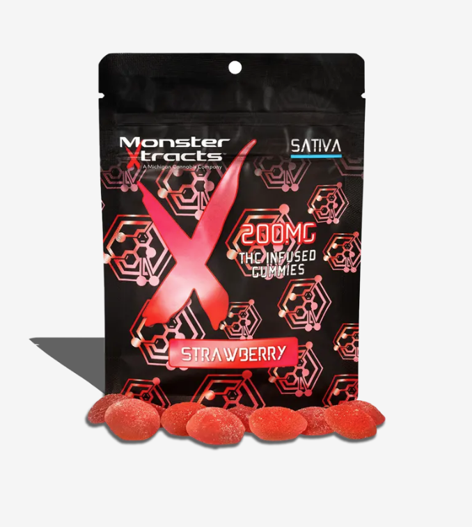 MONSTER | 200MG GUMMIES | STRAWBERRY