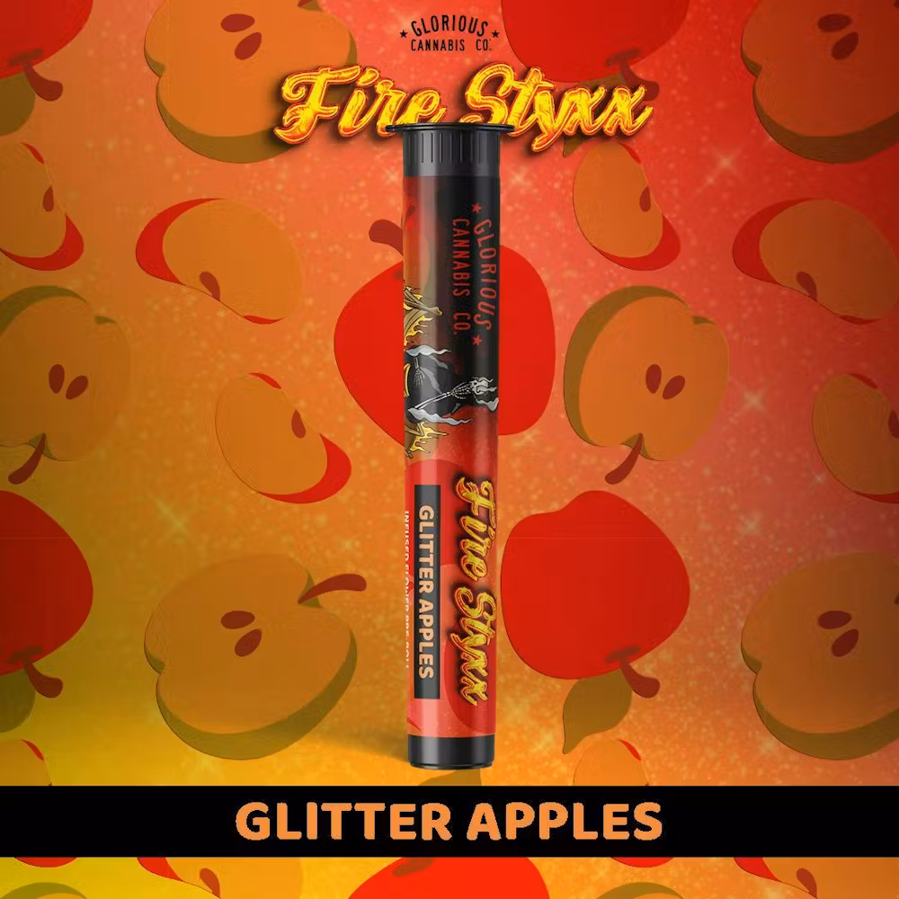 Glitter Apples