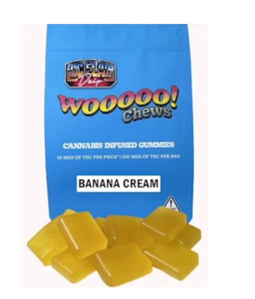 Ric Flair Woooo Chews - Banana Cream Gummies - 100mg