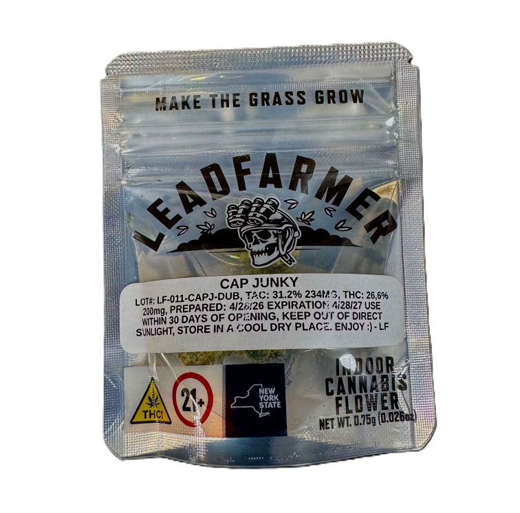 LeadFarmers | Cap Junky | Dime Bag Flower 0.75g