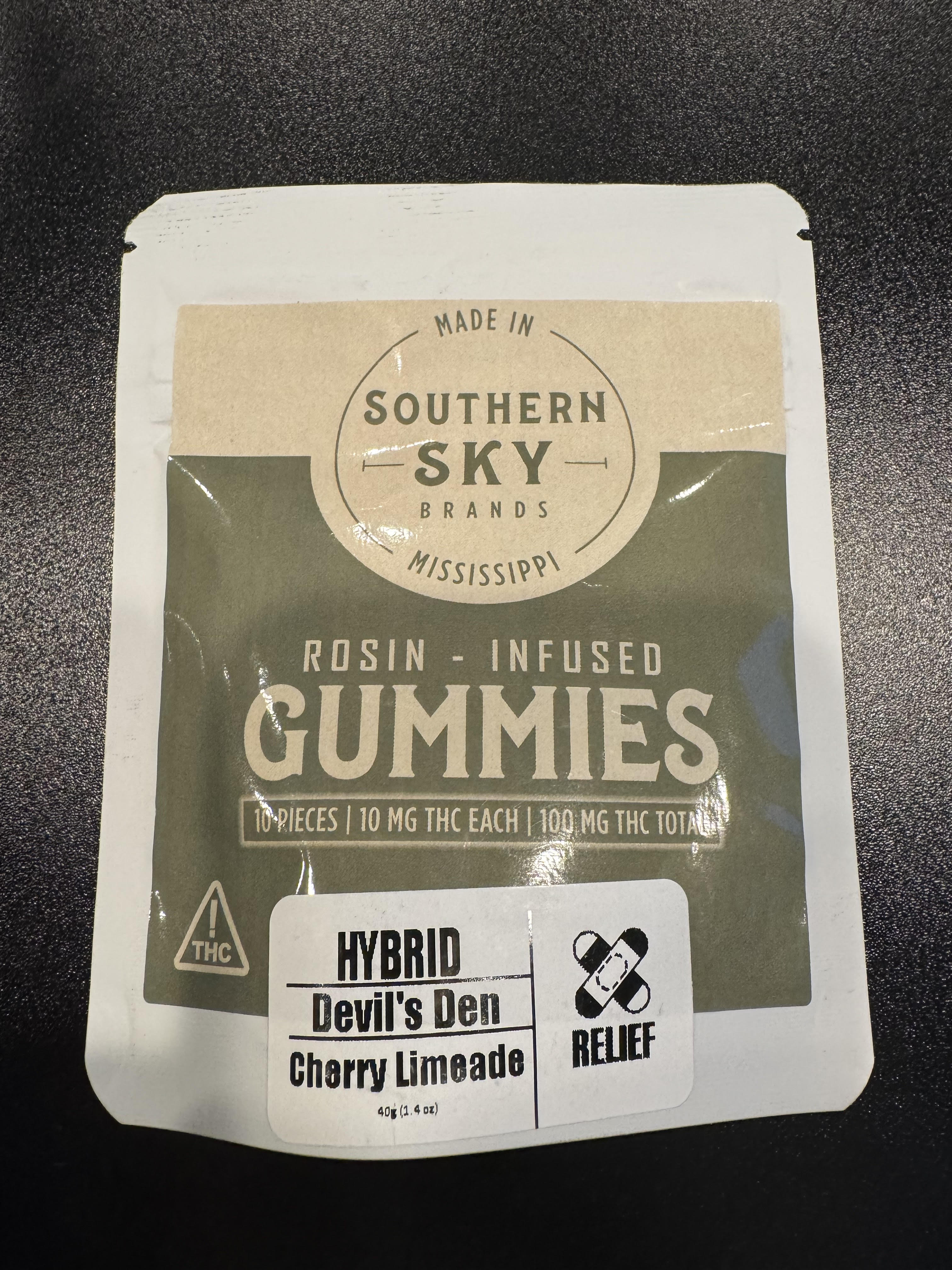 100mg | Cherry Limeade | Rosin Gummies