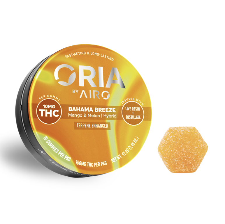ORIA | Bahama Breeze | 100mg Hybrid Gummies