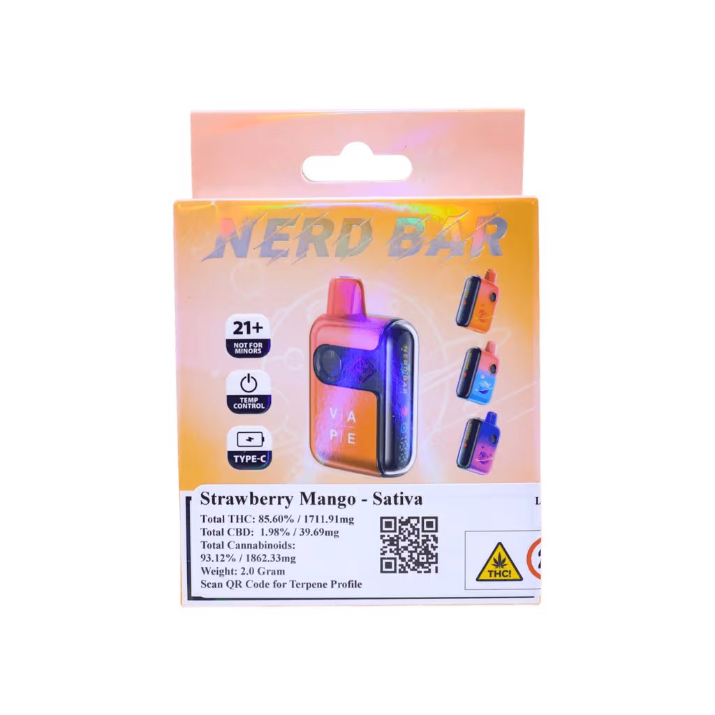 Nerd Bar Strawberry Mango Vape