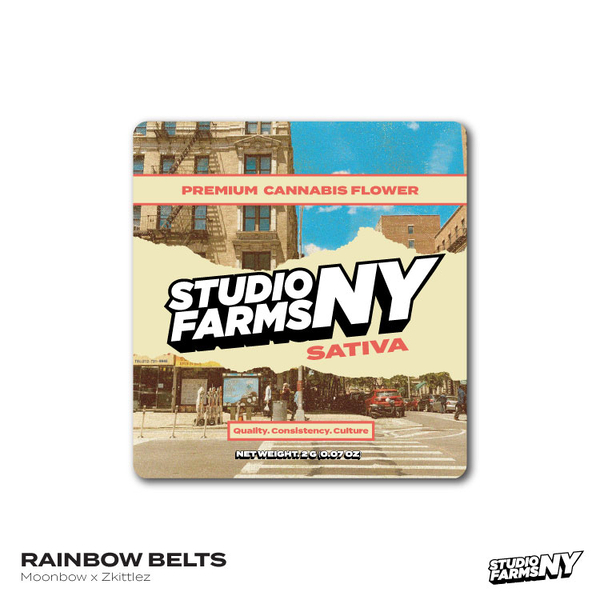 Studio Farms NY Rainbow Belts