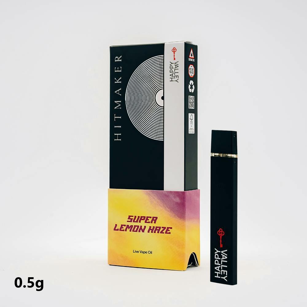 Super Lemon Haze | Hitmaker | Disposable Vape | 0.5g