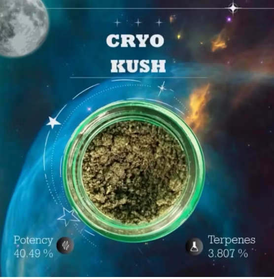 Nebula Nugs Cryo Kush Cosmic