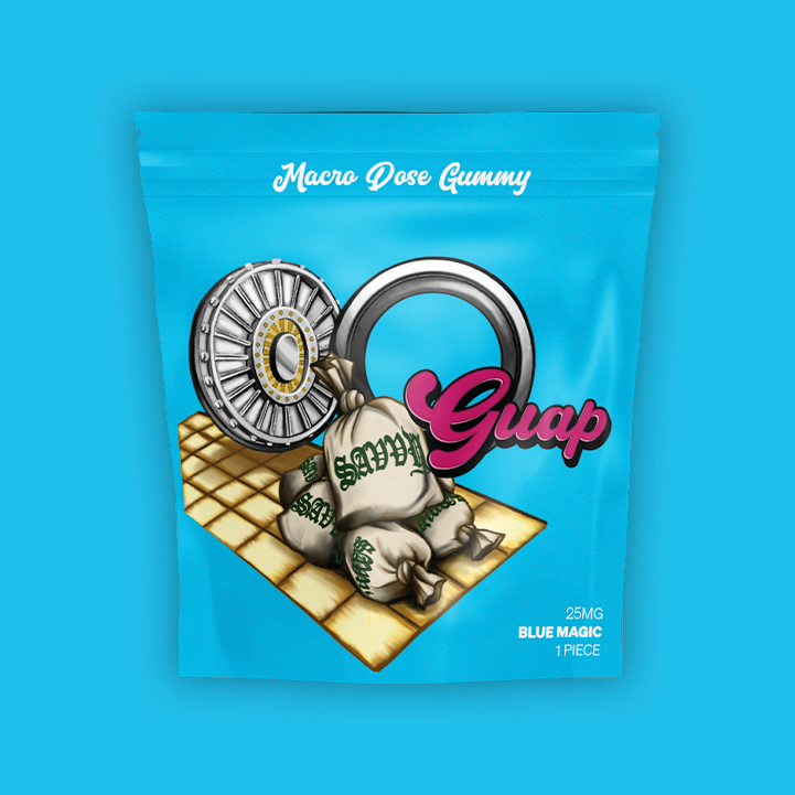 Savvy | 1pk Guap Gummy | Blue Magic | 25mg