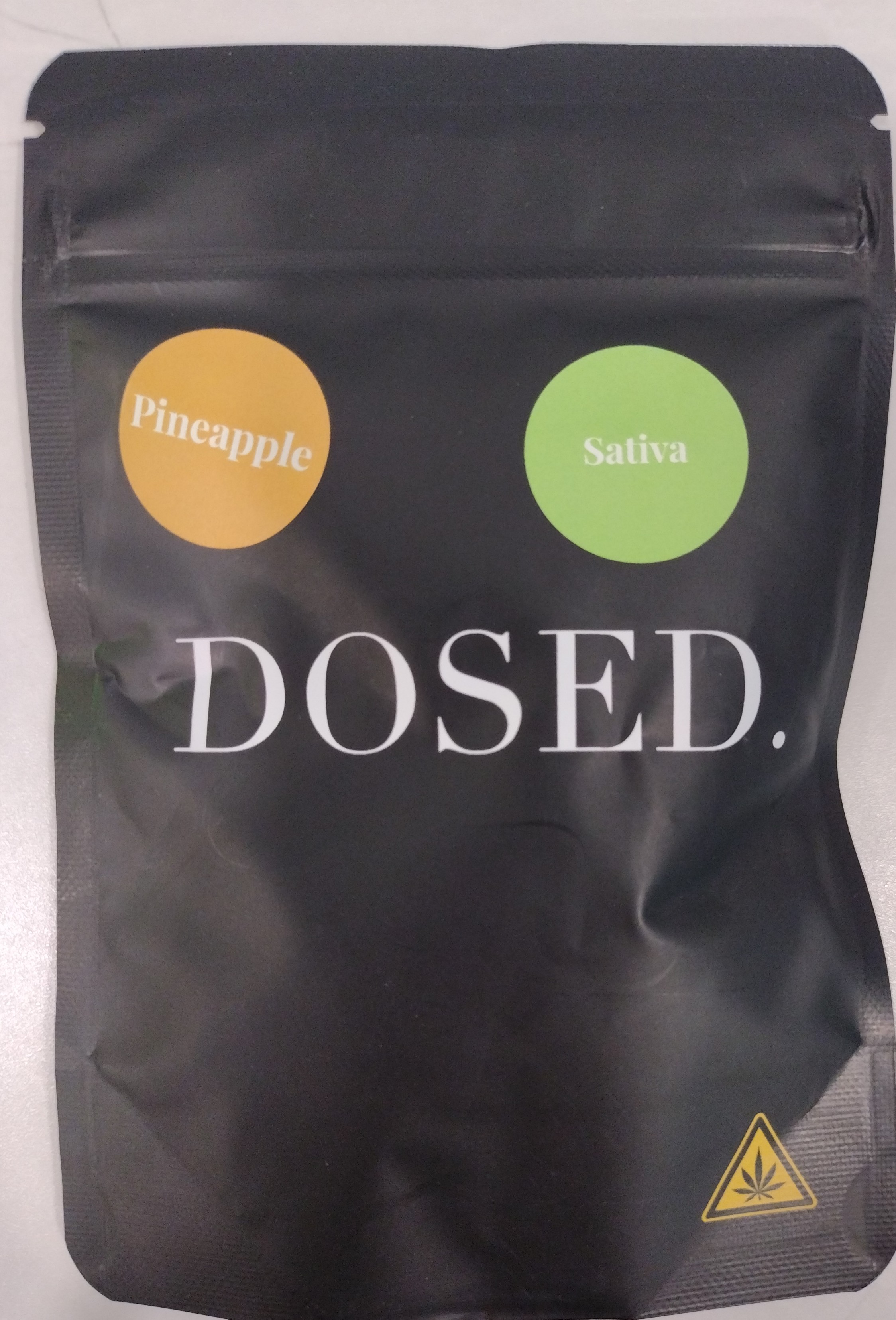 Dosed - Pineapple Sativa Gummies - 10pk - 82.70mg