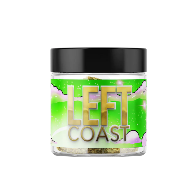 Left Coast | Watermelon Splash | Liquid Diamonds Live Resin Infused Ground Flower 7g
