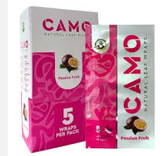 Camo - Passion Fruit - 5pk - Hemp Wraps