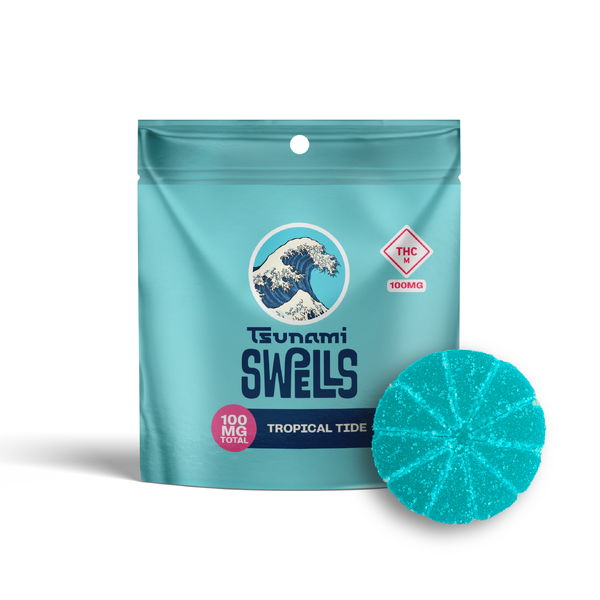 Tsunami Canna | Tropical Tide Single Serve Gummy | 100mg