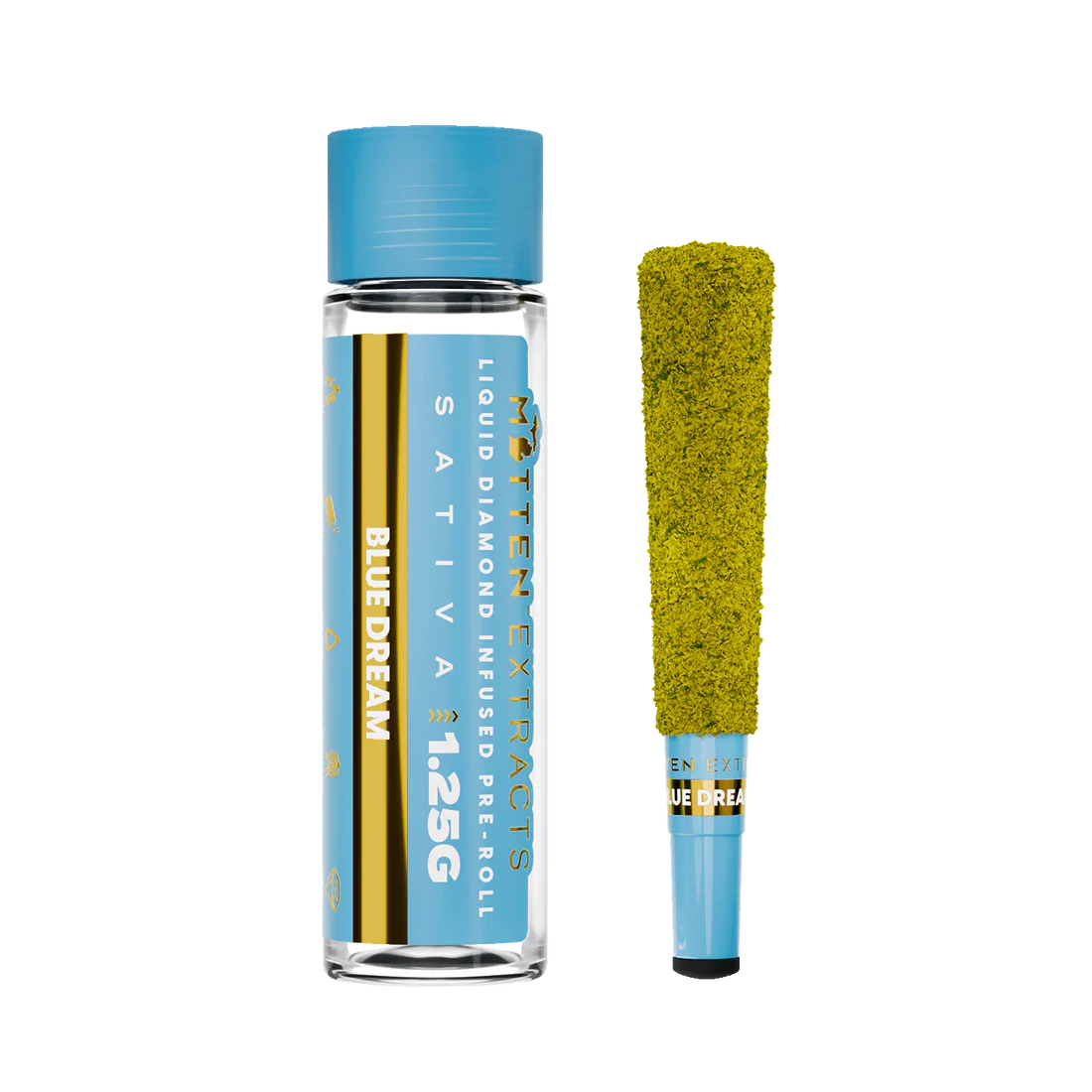 MITTEN EXTRACTS | Infused Preroll | Blue Dream | 1.25g