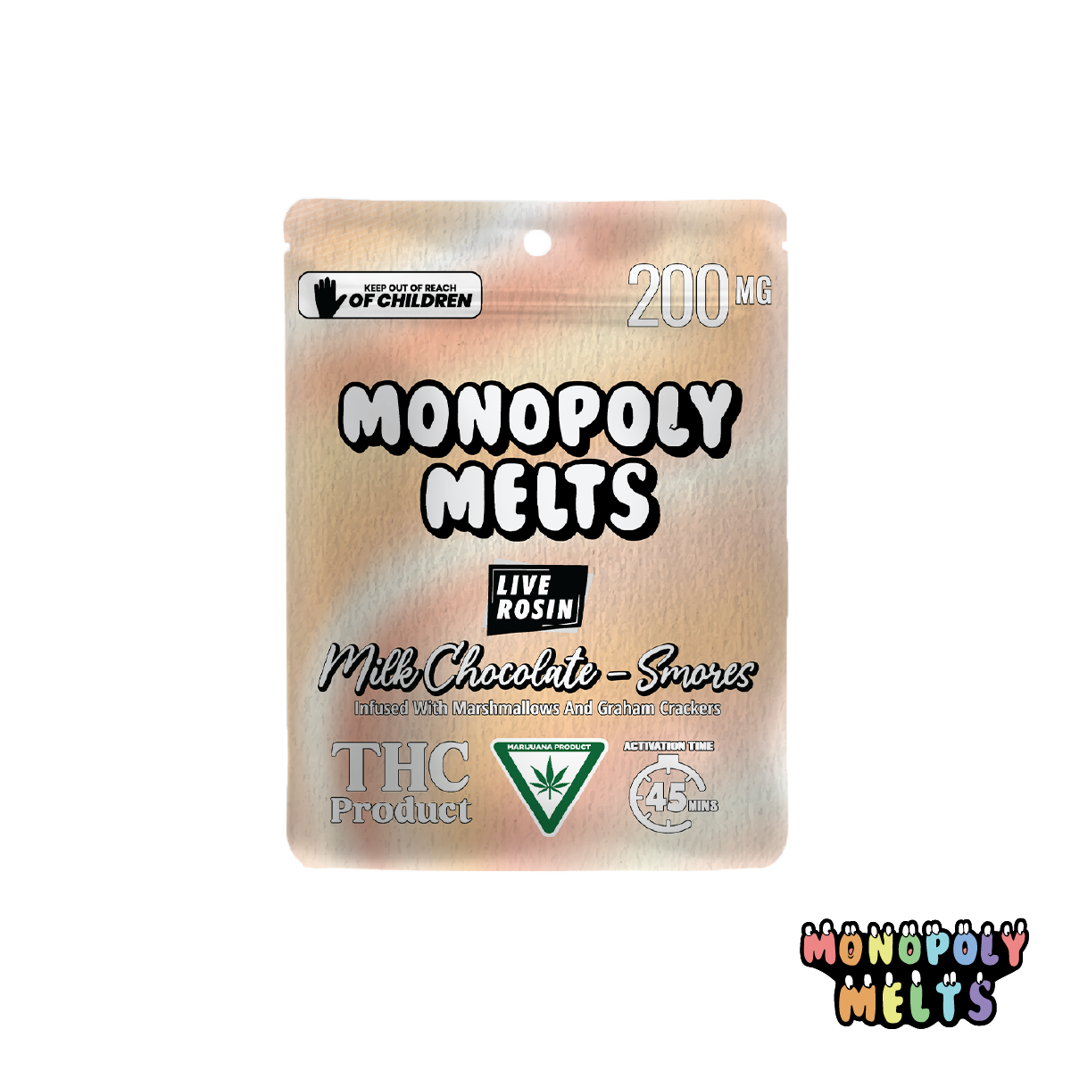 S'Mores Melts Live Rosin Edible - 200mg