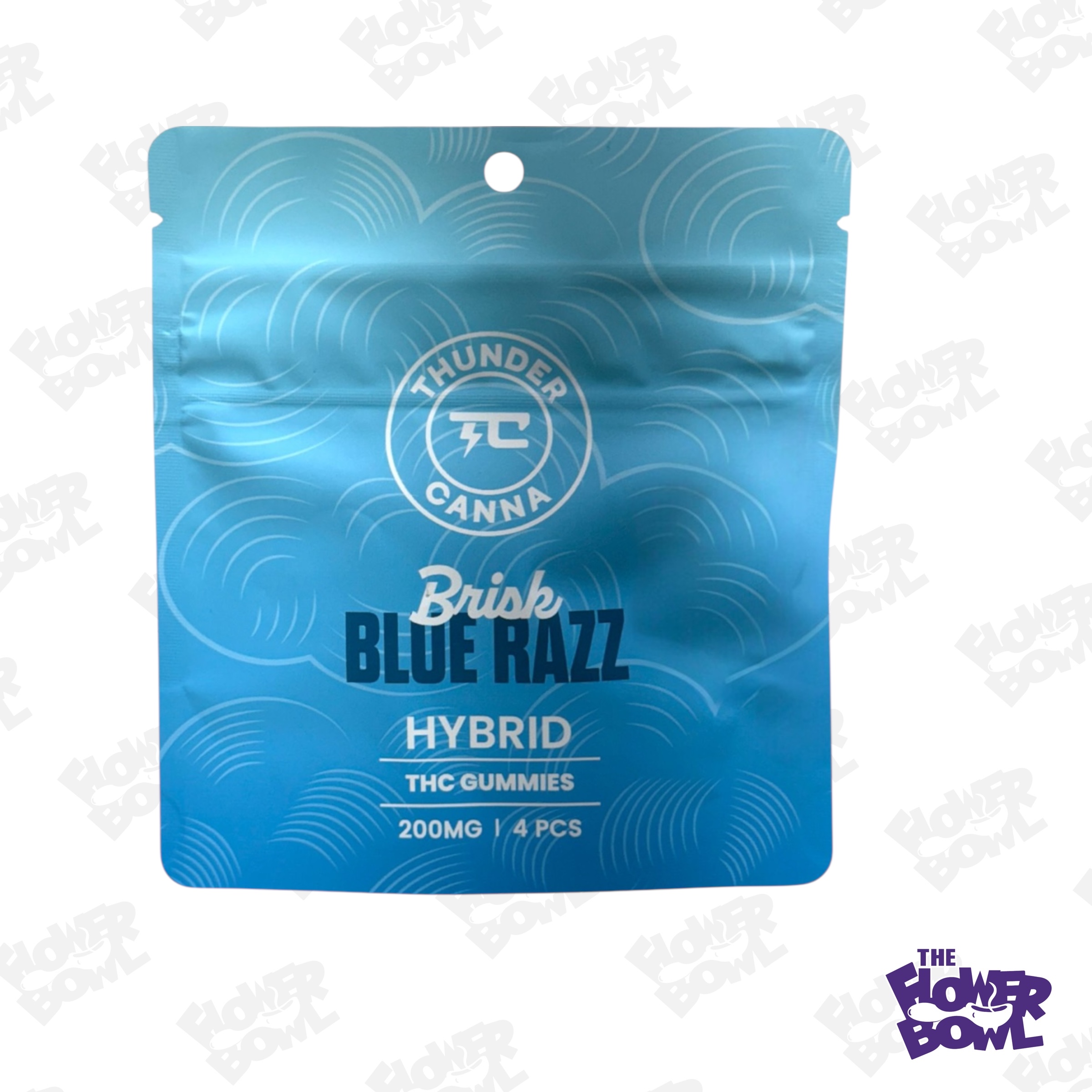 Thunder Canna: Brisk Blue Razz 200MG (H)