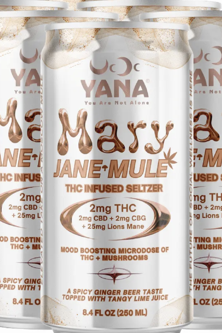 Yana Jane-Mule 2mg THC Infused Seltzer