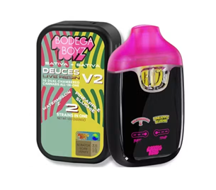 Bodega Boyz | Watermelon Z x Pineapple Slushie | V2 Deuces Dual Chambered Live Resin Vape 1g