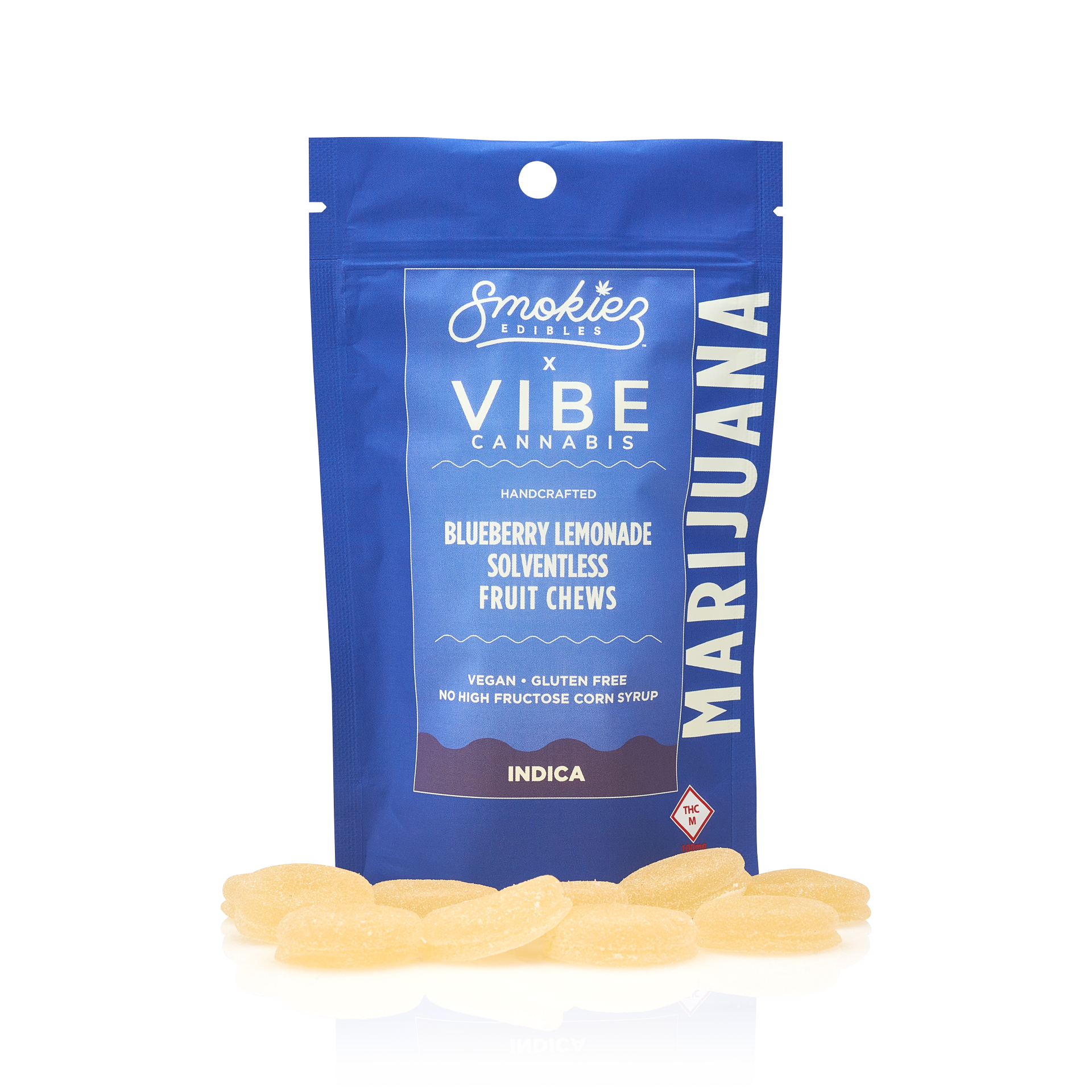 Sweet Blueberry Lemonade Live Rosin Fruit Chews | 100mg