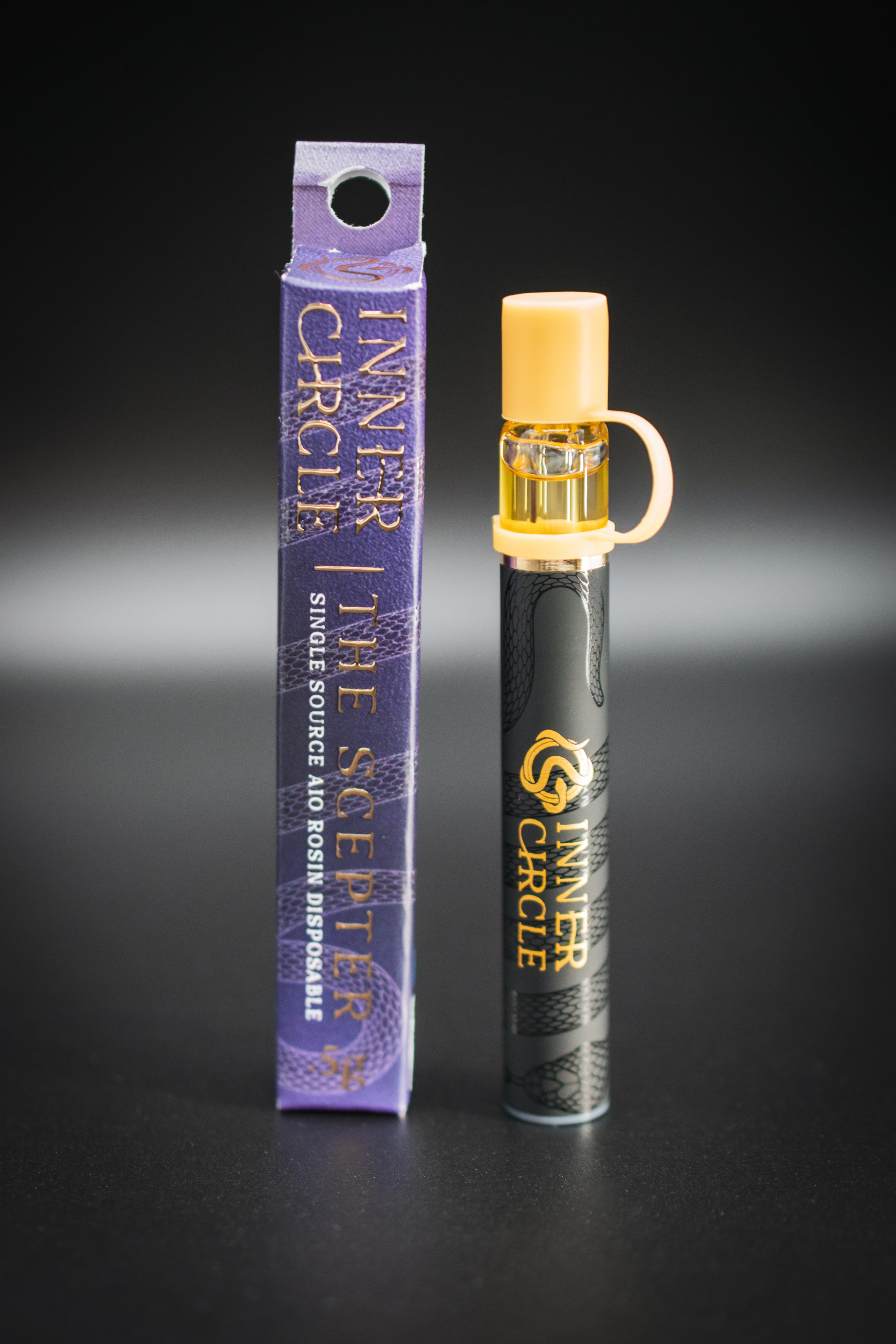Grape Cake | 0.5g | Disposable | Live Rosin | Inner Circle